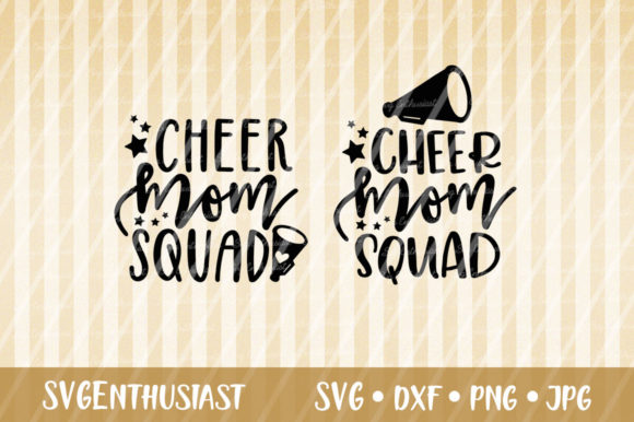 Cheer Mom Squad Cut File: A Designer's Review