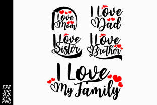I Love All My Family: Dad, Mom, Brother, Sister Review