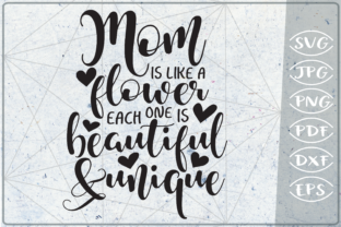 Review: Mom is Like a Flower-Beautiful Unique