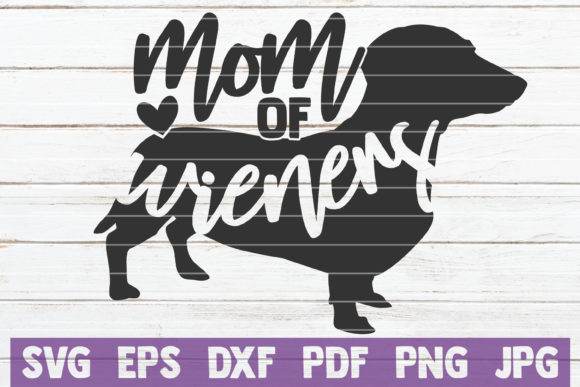 Review: Mom of Wieners Cut File for Embroidery
